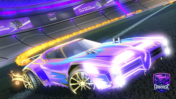 A Rocket League car design from CapebleCorgi