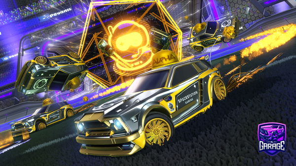 A Rocket League car design from lettuzelazar22