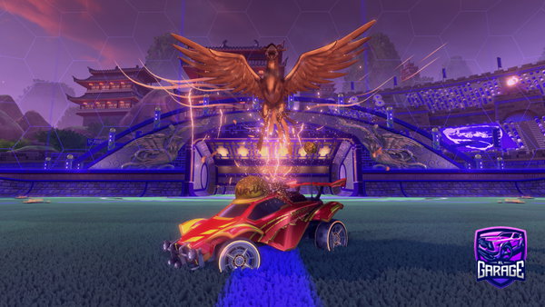 A Rocket League car design from Alfiebud