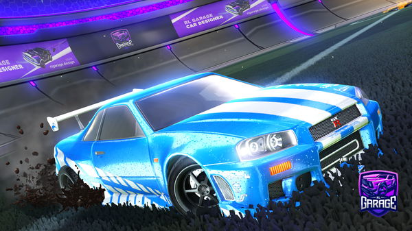 A Rocket League car design from cpthekid