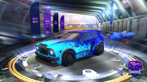 A Rocket League car design from Bastianpiton