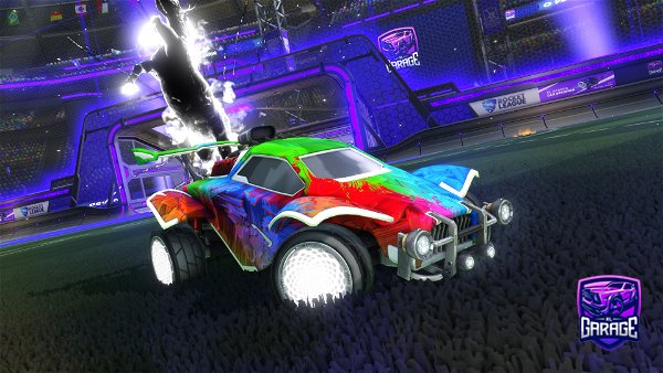 A Rocket League car design from Inferno-Strahl