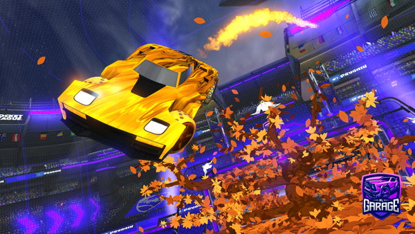 A Rocket League car design from SweatyBaller05