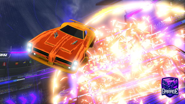 A Rocket League car design from GhostedJDMkid