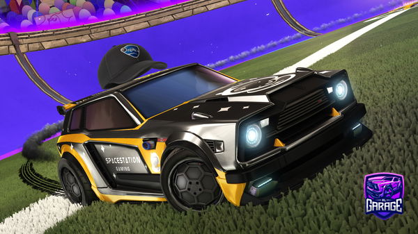 A Rocket League car design from ArtieHype