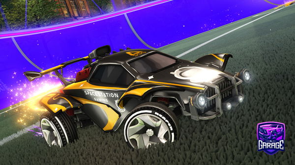 A Rocket League car design from Verrkami