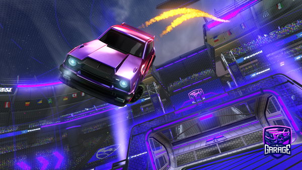 A Rocket League car design from mygman60