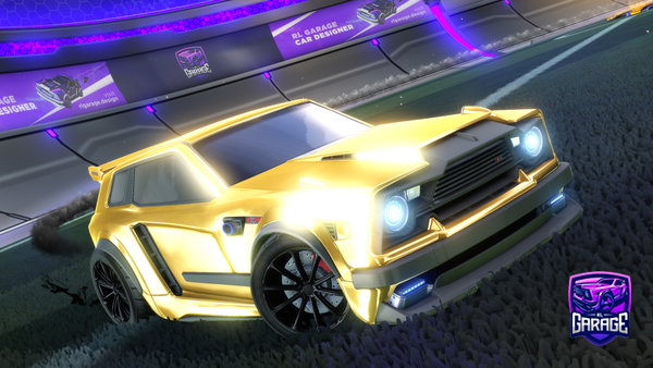 A Rocket League car design from DyLaNOpp