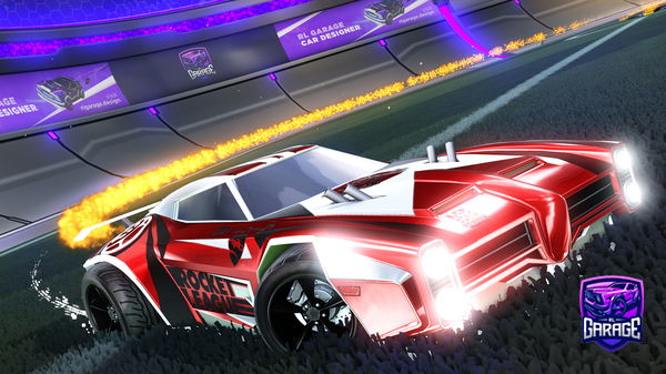 A Rocket League car design from Spekial_Lukey