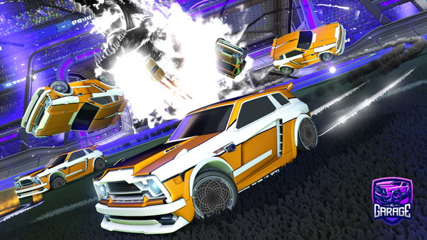A Rocket League car design from mootjuuuhhh