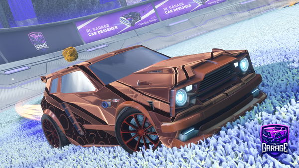 A Rocket League car design from LeLaitDabeur