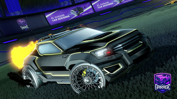 A Rocket League car design from abrokenlink