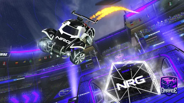 A Rocket League car design from 46U5H4CK3R