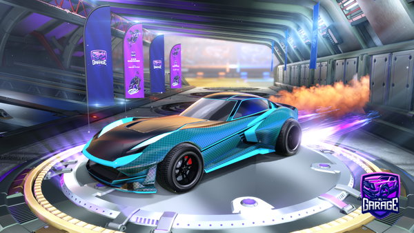 A Rocket League car design from AFlockOfDonuts