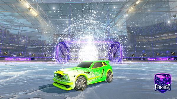 A Rocket League car design from Mates_92