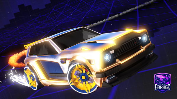 A Rocket League car design from HugoTheCrasher