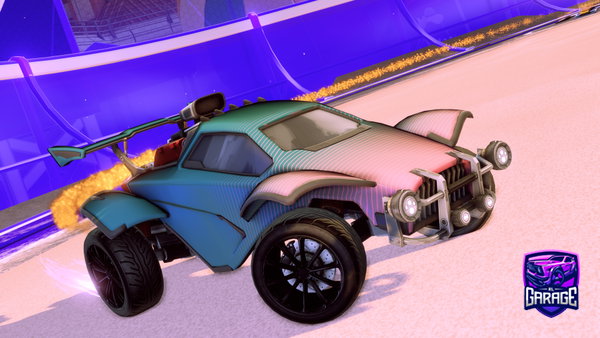 A Rocket League car design from gibborl