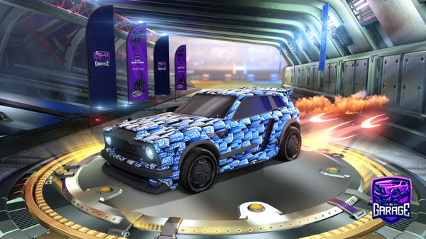 A Rocket League car design from FlipperTie7544