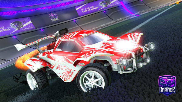 A Rocket League car design from Tm_Racky