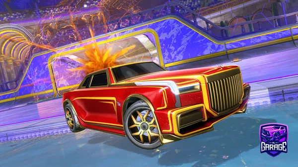 A Rocket League car design from Gunshy