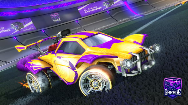 A Rocket League car design from itz_Slxsher