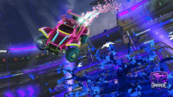 A Rocket League car design from Hashee85