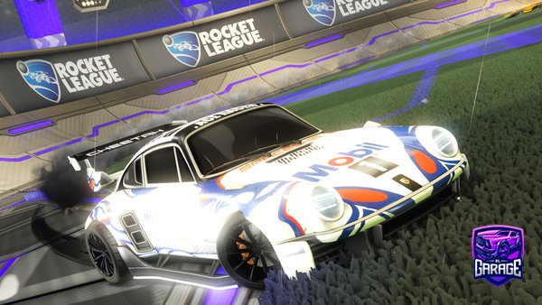 A Rocket League car design from CosmicRay