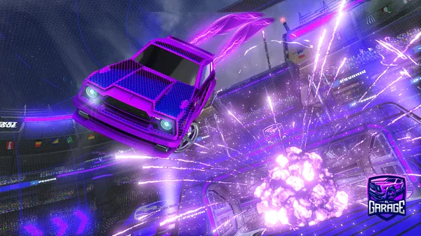 A Rocket League car design from Darfvadr123