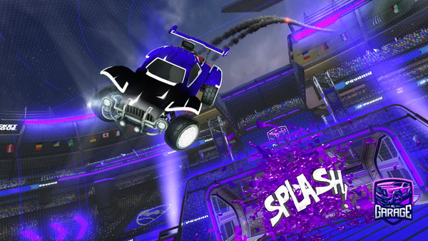 A Rocket League car design from YTWacky21