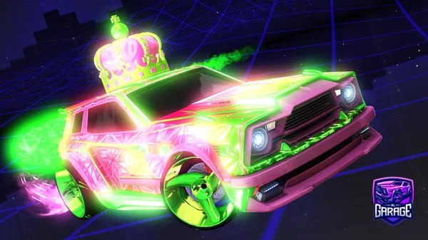 A Rocket League car design from NeonBanana7
