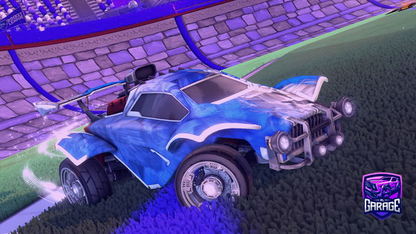 A Rocket League car design from idjgi1