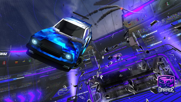 A Rocket League car design from Mohamedhany590