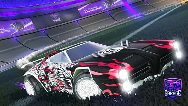 A Rocket League car design from LividFalcon