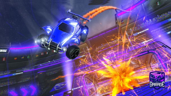 A Rocket League car design from noahokf094