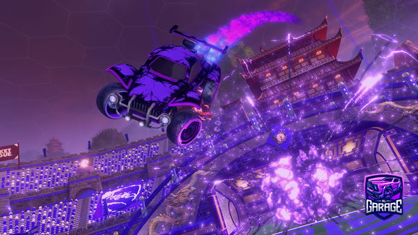 A Rocket League car design from Slavikdog23