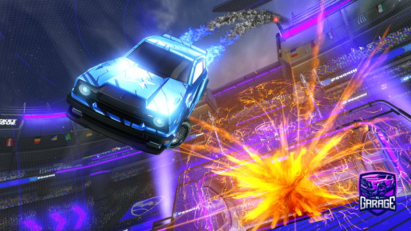 A Rocket League car design from Georgeh102