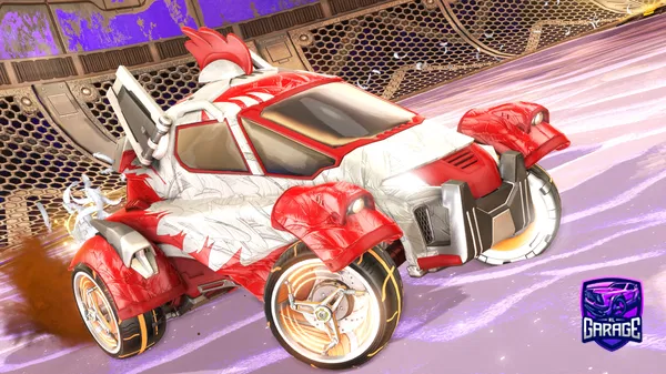 A Rocket League car design from MrRogers143