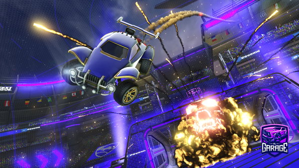 A Rocket League car design from JariR2