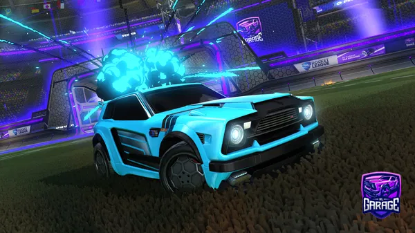 A Rocket League car design from Xn2sL