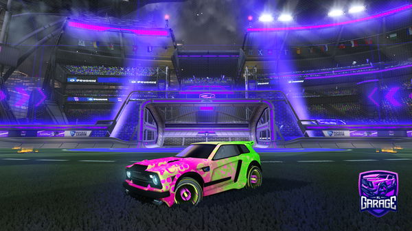 A Rocket League car design from Ripperatschool