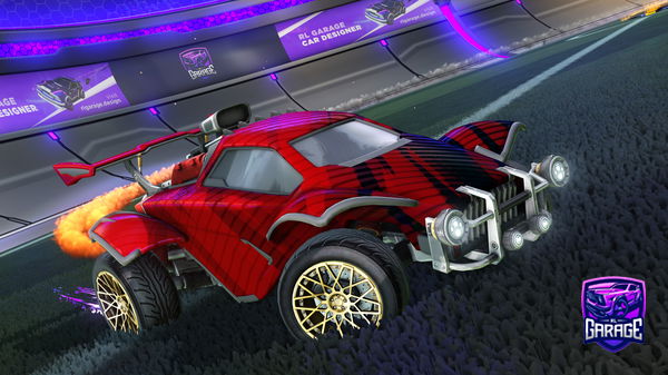 A Rocket League car design from Mystero619