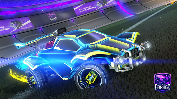 A Rocket League car design from RednaXela_NP