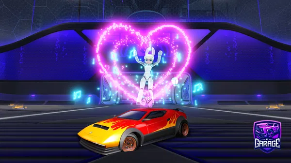 A Rocket League car design from Gizmoutatime