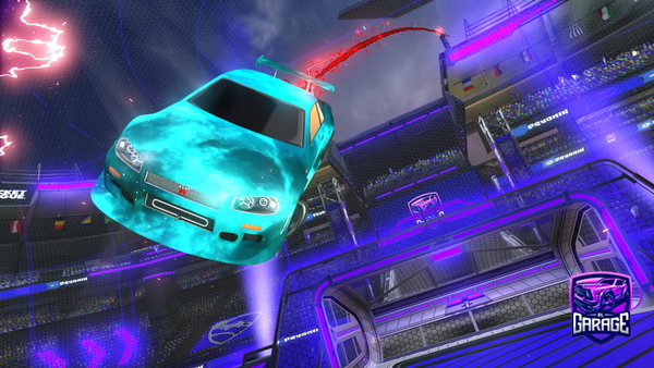 A Rocket League car design from MysticSZQ