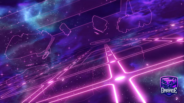 A Rocket League car design from PWR_Lunarz