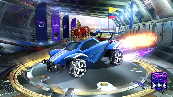 A Rocket League car design from ItsDiego6R