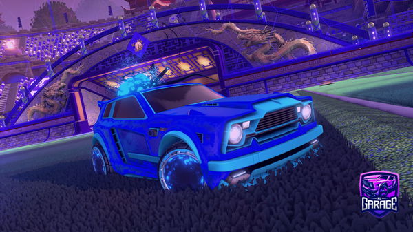 A Rocket League car design from GrammChicken69