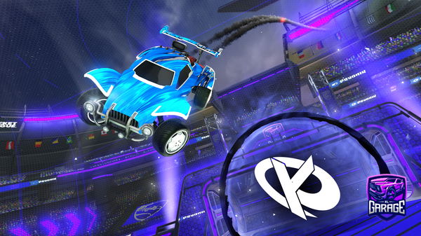 A Rocket League car design from Triz10_RL