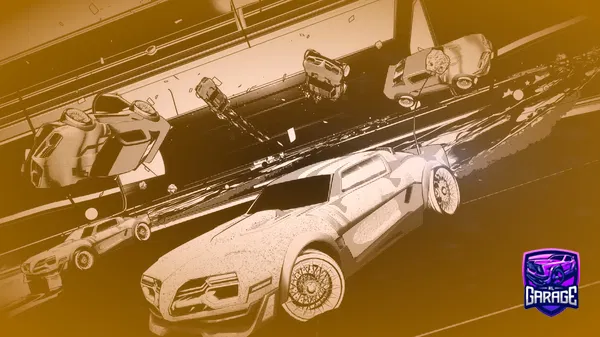 A Rocket League car design from MTGX