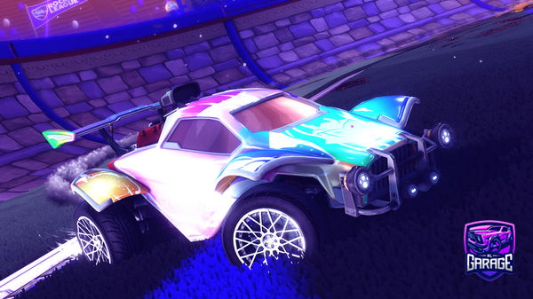 A Rocket League car design from isuperanti